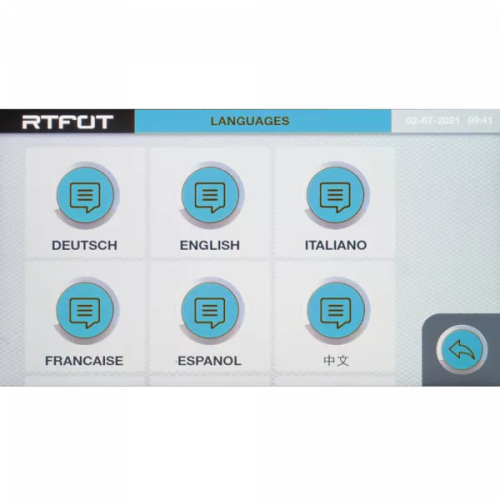Controls forgó vékonyfilmes vizsgálókemence (rtfot)
